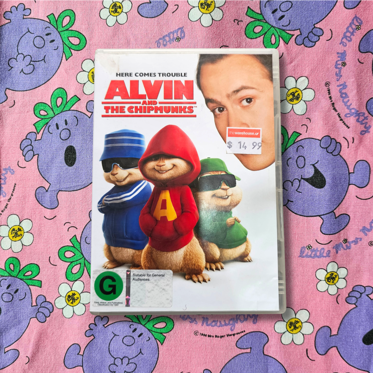 Alvin and the Chipmunks DVD (2007)
