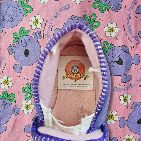 Vintage Tweety Bird Slipper Booties - Size 5 (2001)