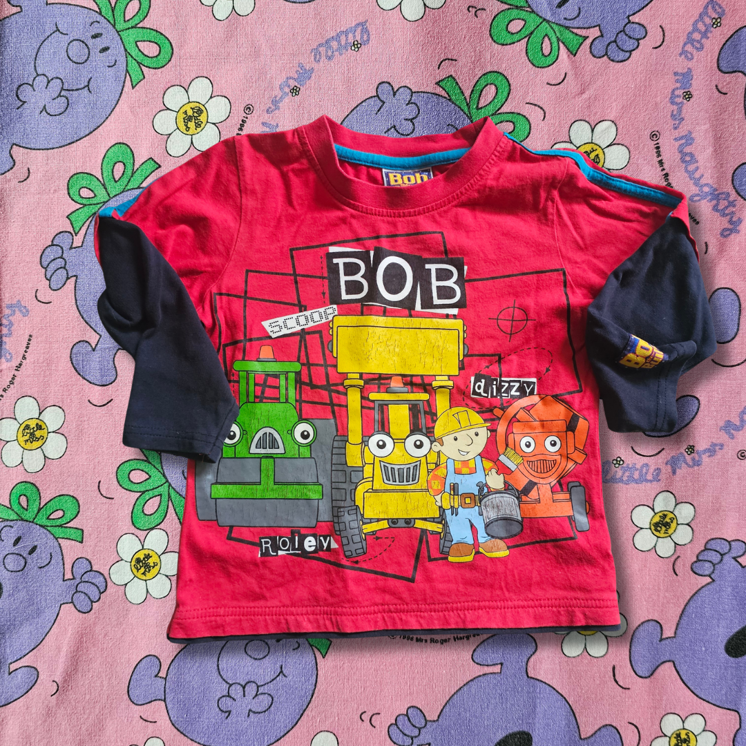 Bob the Builder Long Sleeve Top - Size 3