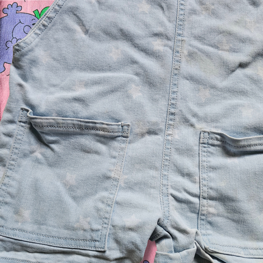 Vintage Mini Mango Shortalls - Size 5