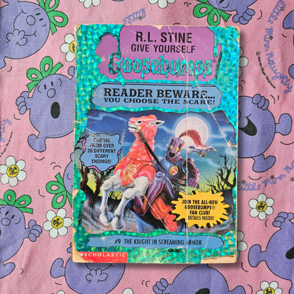 Give Yourself Goosebumps #9: The Knight in Screaming Armor - R.L. Stine (1996)