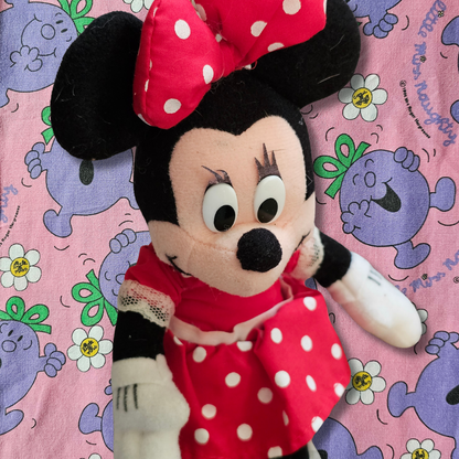 Vintage Disney Minnie Mouse Plush Toy