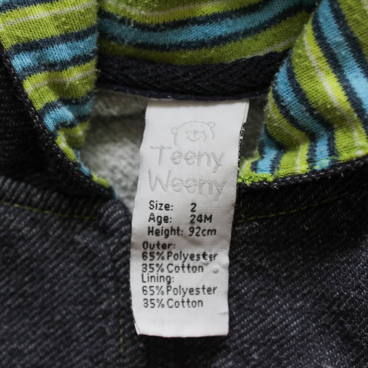 Vintage Teeny Weeny Hoodie - Size 2