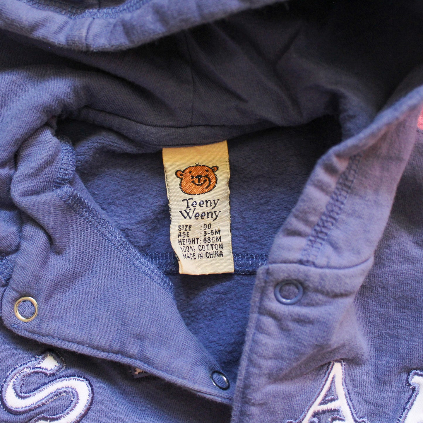 Vintage Teeny Weeny Hoodie - Size 00