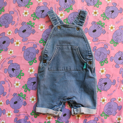 Teeny Weeny Denim Overalls - Size 0
