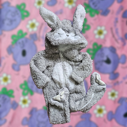 Baby Berry Bunny Onesie - Size 0