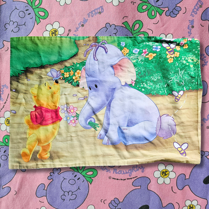 Winnie The Pooh & Lumpy Heffalump Pillowcase (2005)