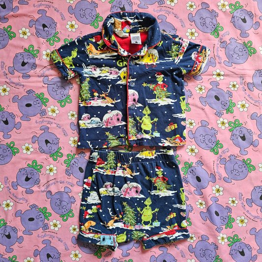 Peter Alexander Grinch Pajamas- Size 1